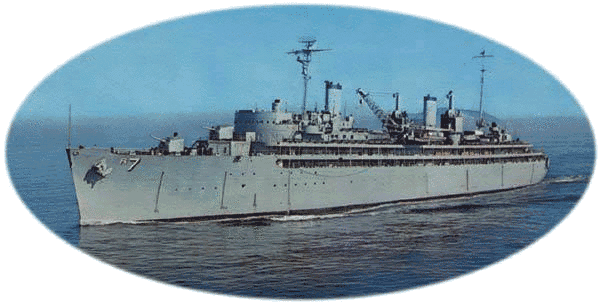 USS Hector Reunion Home - Navy Repair Ship - 1944 to 1987